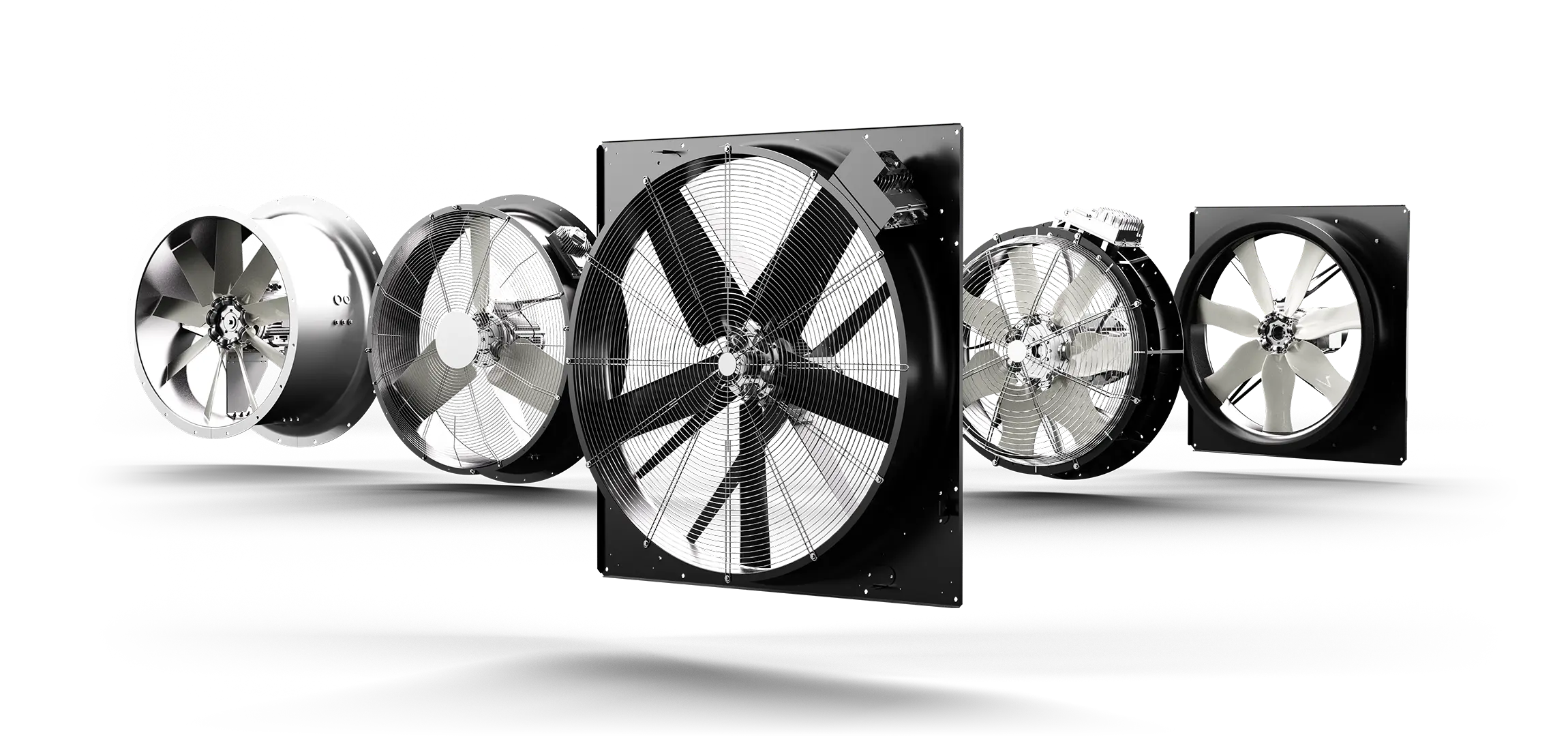 New axial fan series